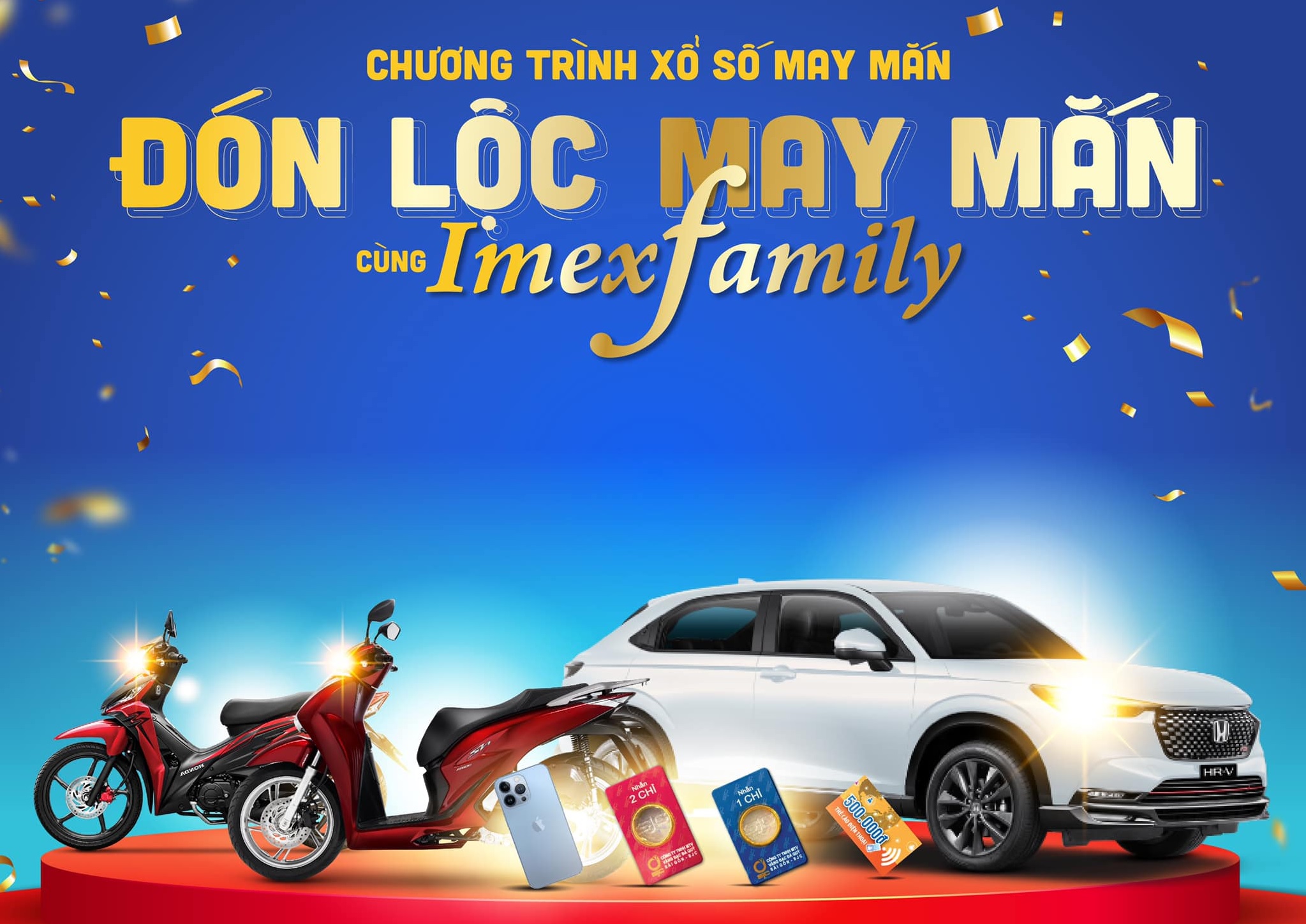 Chương trình sổ số đón lộc cùng Imexfamily